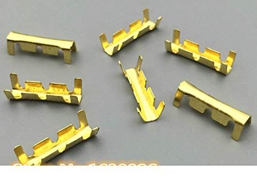 e-INFINITY 20PCS U-Shaped Terminal tab Cold Inserts connectors Cold Terminal Small Teeth Fascia Terminal,0.5-1.5mm2
