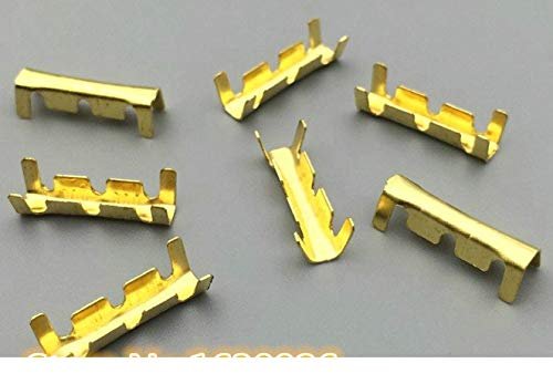 e-INFINITY 20PCS U-Shaped Terminal tab Cold Inserts connectors Cold Terminal Small Teeth Fascia Terminal,0.5-1.5mm2