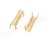 e-INFINITY 20PCS U-Shaped Terminal tab Cold Inserts connectors Cold Terminal Small Teeth Fascia Terminal,0.5-1.5mm2 view 2