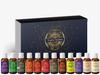 Exotic Aromas Essential Oil Lavender Rose Tea Tree Vanilla Frankincense Rosemary Jasmine Ylang Ylang Peppermint Mandarin Lemongras Lemon Pack of 12 view 2