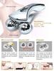 Bhavyam new handled 3D roller massager tool for shoulder face neck pain remover (Aluminium/silver) view 2