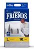 Friends Premium Disposable Underpads,Soft & Super Absorbency - 60x90 cm (Pack of 3). view 2