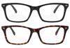 Bifocal Reading Glasses 2 Pack Fashion Comfort Quality Bifocal Readers for Men and Women +4 view 2