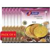 Joyable Khakhra - Ragi/Nachni | Dry Chapati | Khakra Fresh Gujarati Namkeen Snacks | Ready To Eat - Roasted - Khakhra Snacks| Vacuum Packed - Pack of 6 (Ragi/Nachni - 200 Gms Each) view 1