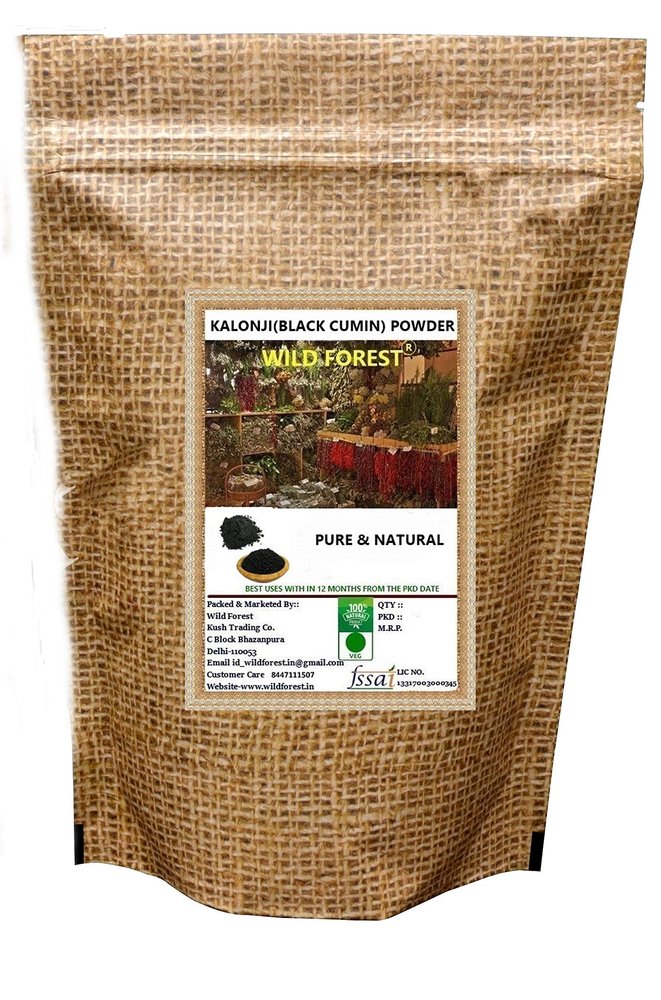 Wild Forest KALONJI (BLACK CUMIN/NIGELLA) SEEDS POWDER 200 GM