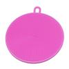 Decdeal Multi-Purpose Safe Silicone Brush Cleaning Mat Pads Heat-Resistant Dish Washing Brush Cleaner Scrubber Kitchen Supplies view 1