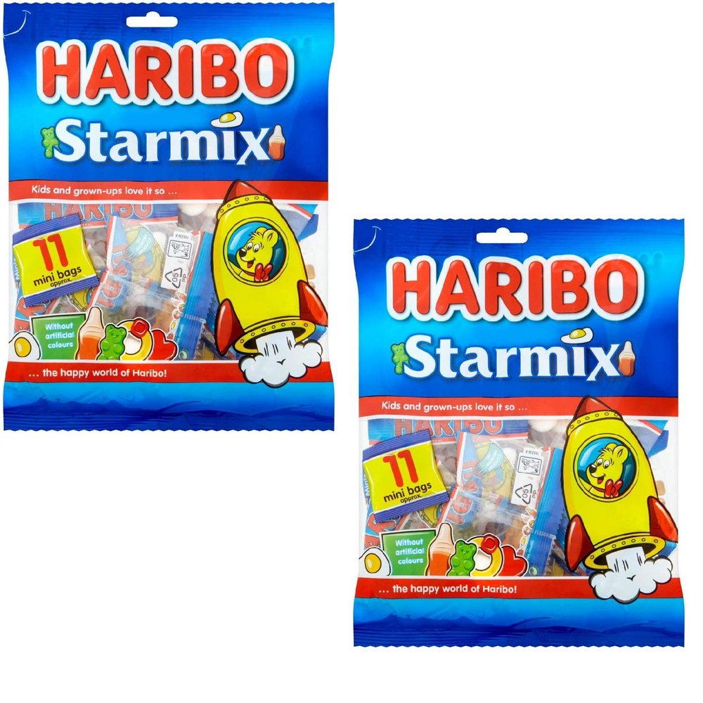Haribo Starmix Jellies Multipack Size 176g Pack of 2