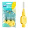 Tepe Interdental Brush, Lt Yellow X Soft 0.7mm (8 Pieces/Packet) view 1
