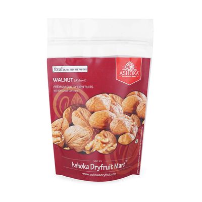 ADFM (ASHOKA DRY FRUIT MART) Dry Fruit Mart Kashmiri Walnut Without Shell,Akhrot Giri,250 G(Silver)