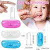 AKOAK 1 Pack Finger Toothbrush Baby Toothbrush Baby Supplies Safety Silicone Cleaning Brush Finger Set Toothbrush (Blue) view 4