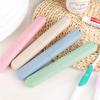 NEXCURIO Plastic 4 Pack Travel Toothbrush Case, Nexcurio Portable Breathable Toothbrush Holder For Travel/Camping/School/Home, Green view 3
