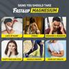 Fast&Up Magnesio - Restful Sleep Supplement - Magnesium & Zinc for Stress Management & Promoting Deep Sleep (60 Effervescent Tablets, Lime & Lemon Flavor) view 3