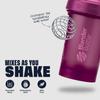 BlenderBottle Classic V2 Shaker Bottle Perfect for Protein Shakes and Pre Workout, 20-Ounce, Plum view 3