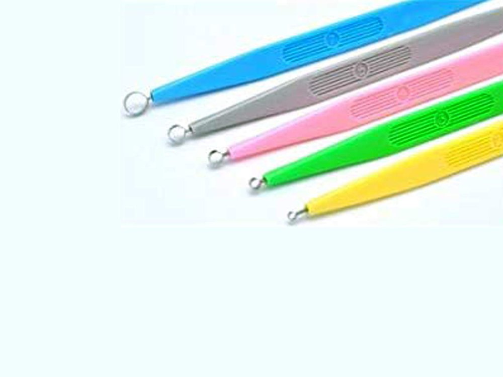 Medsor Impex Disposable Dermal Curettes - Set of 5 Pcs, 2 MM