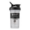 BlenderBottle Pro Series Shaker Bottle, 24-Ounce, Black/Clear view 1