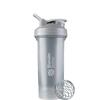 BlenderBottle Classic V2 Shaker Bottle Perfect for Protein Shakes and Pre Workout, 28-Ounce, Pebble Grey view 1