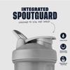 BlenderBottle Classic V2 Shaker Bottle Perfect for Protein Shakes and Pre Workout, 28-Ounce, Pebble Grey view 2