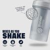 BlenderBottle Classic V2 Shaker Bottle Perfect for Protein Shakes and Pre Workout, 28-Ounce, Pebble Grey view 3