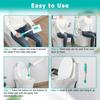 15" Long Reach Comfort Wiper, Toilet Assist Tool for Limited Mobility view 3
