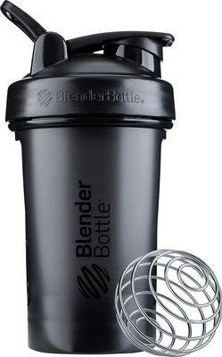 BlenderBottle Classic V2 Shaker Bottle, 20-Ounce, Black