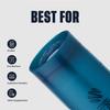 BlenderBottle Classic V2 Shaker Bottle Perfect for Protein Shakes and Pre Workout, 20-Ounce, Ocean Blue view 4