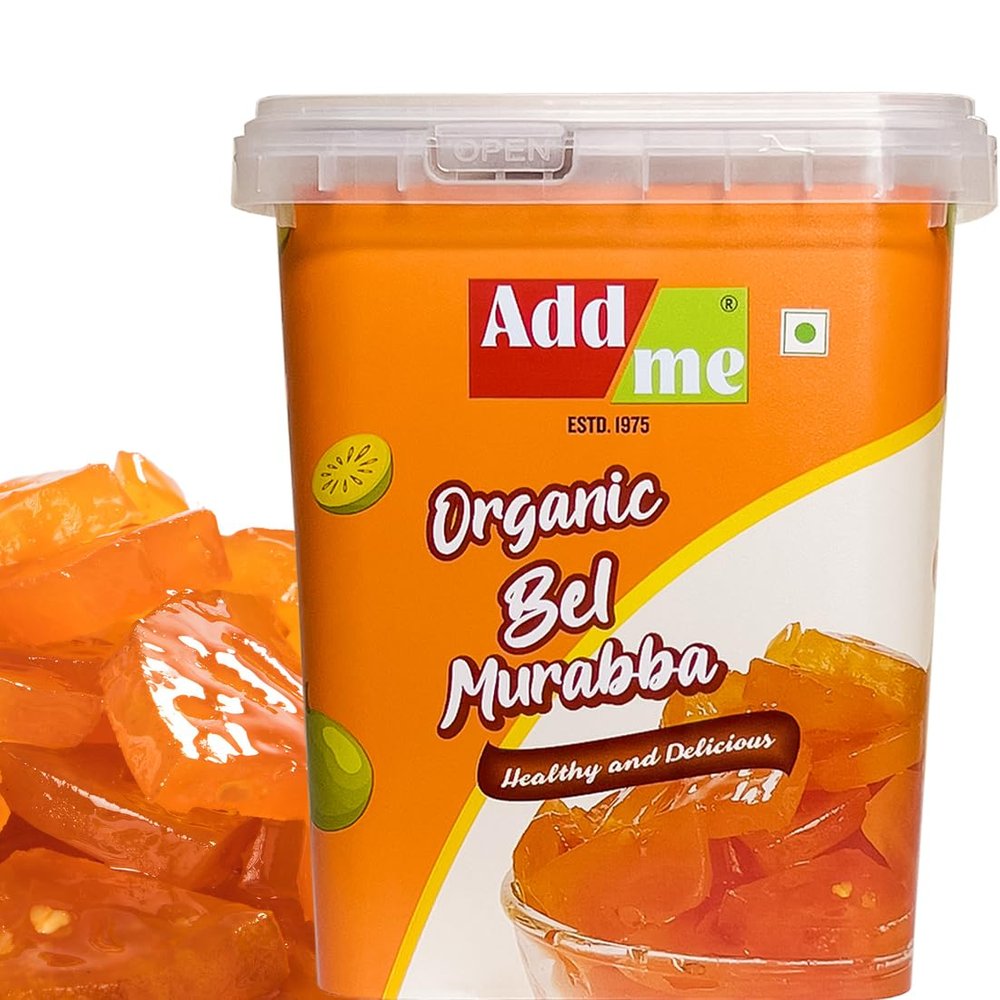Add me Sweet Bel Murabba Pieces (Bucket Packed Without Syrup) 750 g Organic Bael Candy Immunity boosters | Handmade Beal Muraba