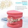AnhuaDental 500 pcs Orthodontic Elastics Bands for Braces,3.5 Ounces Heavy Dental Rubber Traction Bands(100 Pieces/Pack) view 4