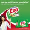 Exo Dishwash Bar 200gm X 3 | Complete Dishwashing Solution With Anti-Bacterial Efficacy & Goodness of Ginger Remove Tough Grime Stains With Ease | Experience Hygienic & Superior Cleaning view 4