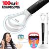 CATACC Pro Tongue Scraper, 2 Pack Professional Stainless Steel Tongue Scrapers Cleaner with 2 Carrying Box for Family, Kids, Travel, Home, Office view 3