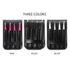 Vtrem 4 Piece Tweezers for Eyebrows Professional Stainless Steel Tweezers Set Slant tip, Pointed & Straight Best Precision Tweezers for Facial & Ingrown Hairs, Splinter, Blackhead (Rose Red) view 4