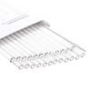 Dakoufish 13" Long Clear Reusable Plastic Replacement Drinking Straws for 40 oz,46 oz Mason Jar,Tumblers, Set of 12 with Cleaning Brush view 1