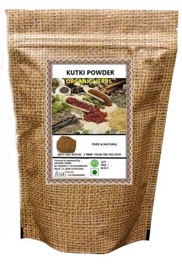 Organic Herbs Kutki Powder (Picrorhiza Kurroa)100 GM