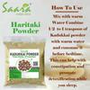 Saara HERBAL FRESH Kadukkai Powder, 51g, Haritaki Powder, Harad Powder, Terminalia Chebula,Karakkai, Black Myrobalans Powder,(pack of 1 x 51g) view 3