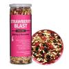 Omay Foods Strawberry Blast Trail Mix, 160g Jar | Healthy Snacks I Strawberry, Black Currant, Roasted Seeds and Berries Mix, Almonds I Seeds Berries Mix | Berry Mix | Roasted Snack I Healthy Seeds Mix I Late Night Snack view 1