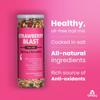 Omay Foods Strawberry Blast Trail Mix, 160g Jar | Healthy Snacks I Strawberry, Black Currant, Roasted Seeds and Berries Mix, Almonds I Seeds Berries Mix | Berry Mix | Roasted Snack I Healthy Seeds Mix I Late Night Snack view 2