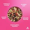 Omay Foods Strawberry Blast Trail Mix, 160g Jar | Healthy Snacks I Strawberry, Black Currant, Roasted Seeds and Berries Mix, Almonds I Seeds Berries Mix | Berry Mix | Roasted Snack I Healthy Seeds Mix I Late Night Snack view 4