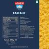 Agnesi Farfalle Pasta, 500g, Pack of 2, Product of Italy view 4