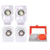 Choice Empire Monthly Colored Contact Lenses Zero Power for Eye Combo Pack of 2 with 1 Lens Travel K view 1
