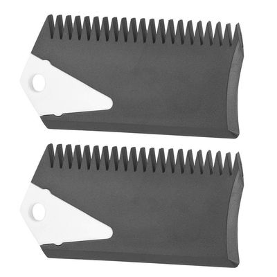 Alomejor Surfboard Wax Comb Surf Wax Set Fin Wax Comb Surfboard Wax Surf Board Wax Scraper Cleaning Remover Comb Tool for Skaeboard Surfing Board 2Pcs