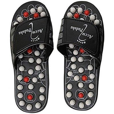 Aagna Acupressure Massage Slippers Leg Foot Massager Magnetic Full Body Massage Slippers