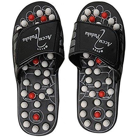 Aagna Acupressure Massage Slippers Leg Foot Massager Magnetic Full Body Massage Slippers