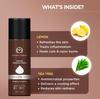 The Man Company Shaving Foam For Men to Prevent Cuts & Burns - 200gm | Goodness of Aloevera, Lemon and Tea Tree | Anti Inflammatory, Anti Bacterial, All Skin Types view 2