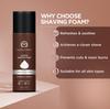 The Man Company Shaving Foam For Men to Prevent Cuts & Burns - 200gm | Goodness of Aloevera, Lemon and Tea Tree | Anti Inflammatory, Anti Bacterial, All Skin Types view 3