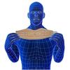 GRAZIA Cervical Collar for Neck Pain Relief & Support  Soft Foam Neck Brace for Posture Correction, Whiplash, Herniated Disc, and Spinal Injuries  Breathable & Comfortable Design, Unisex- MEDIUM view 3