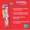 DentoShine Oral Care Combo Ages 2+ (Sticky Toothbrush for Kids + Lollipop Tongue Cleaner + Flavored Toothpaste 80 g x 2) (Strawberry) view 2
