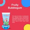 DentoShine Oral Care Combo Ages 2+ (Sticky Toothbrush for Kids + Lollipop Tongue Cleaner + Flavored Toothpaste 80 g x 2) (Orange & Bubble Gum) view 4