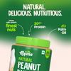 ALPINO Natural Peanut Butter Crunch 400g - 100% Roasted Peanuts - 30g Protein, No Added Sugar & Salt, Gluten Free  Plant Based, Unsweetened Peanut Butter Crunchy - as Seen on Shark Tank India view 4