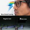 Redex Zero Power Blue-Cut Computer Glass Anti glare Block Harmful Rays Full Rim Rectangle Eye wear Spectacle Eye Frame view 2