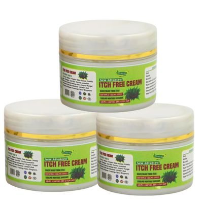 DARDGO Itch Free Ointment For Men & Women | Skin Soothing Relief Ointment for Itching and Irritations | 100% Ayurvedic Ointment | Natural Formula for Quick Comfort, 30gm (Pack of 3)