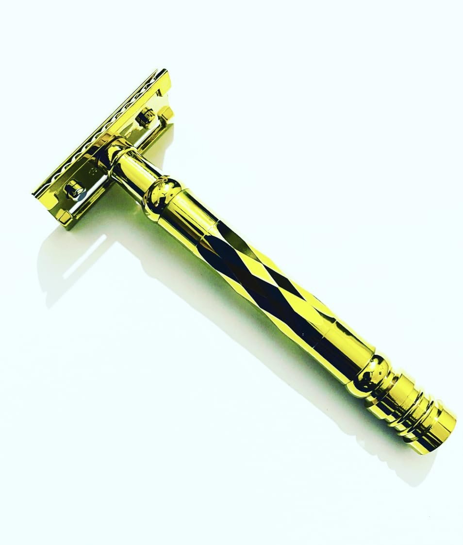 Eldorado Regalia Gold DE Safety razor + SS Blade